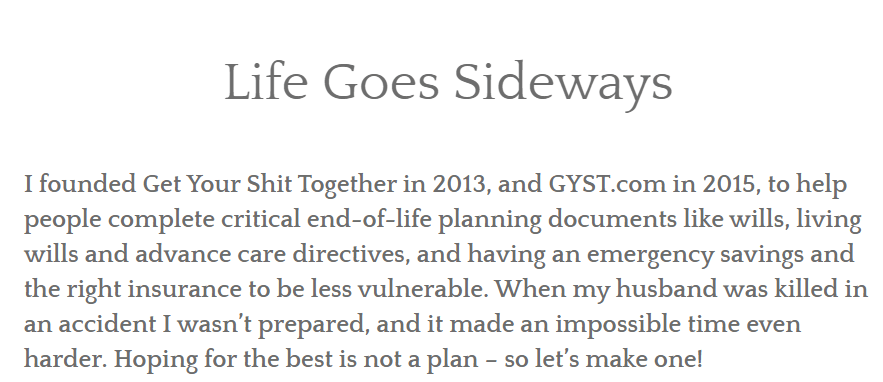 Get Your Shit Together - Life Goes Sideways