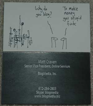 Matt's Business Card