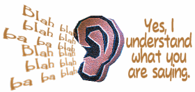 Active Listening on your blog - graphic of ear