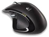 Logitech Mouse with thumb buttons and scroll wheels