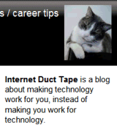 Engtech - Internet Duct Tape blog description