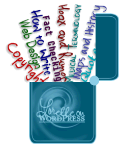 Blog resources badge for Lorelle on WordPress Copyright Lorelle VanFossen