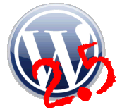 WordPress 2.5 icon