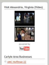 Example of appropriate use of videos in a blog\'s sidebar, reflecting the blog\'s purpose.
