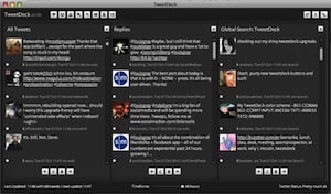 Tweetdeck Update Screen