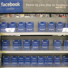 Facebook Credits - Store Shelves