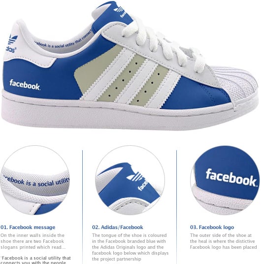 Facebook And Twitter Get Their Own Running Shoes Adidas Concept