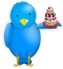 Twitter Cake Logo