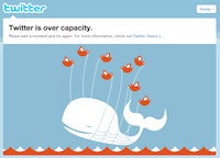 Fail Whale on Twitter