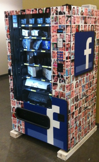 Facebook vending machine