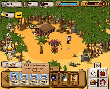 Happy Oasis - Facebook Game Screenshot