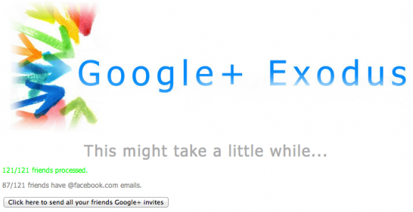 Google+ Exodus