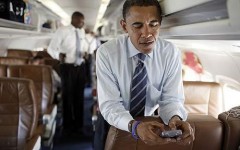 President Obama Blackberry