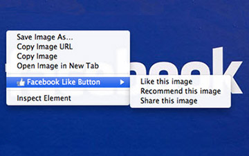 Facebook Like Button Extension for Chrome