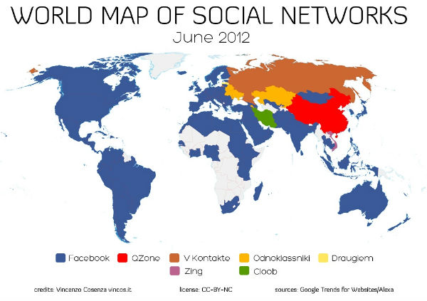 Facebook Dominates Worldwide SocialMedia Traffic