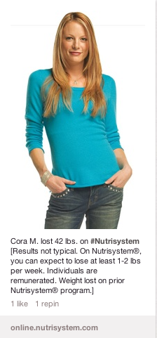 Pinterest Ads for Nutrisystem