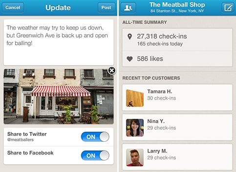 Foursquare for Businesses