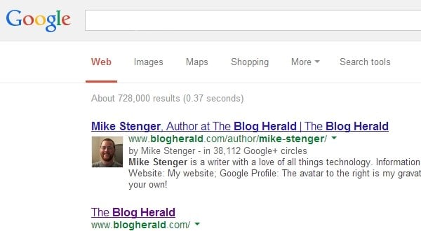 Google Authorship