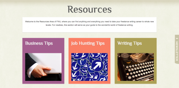 Freelance Writing Jobs Resources