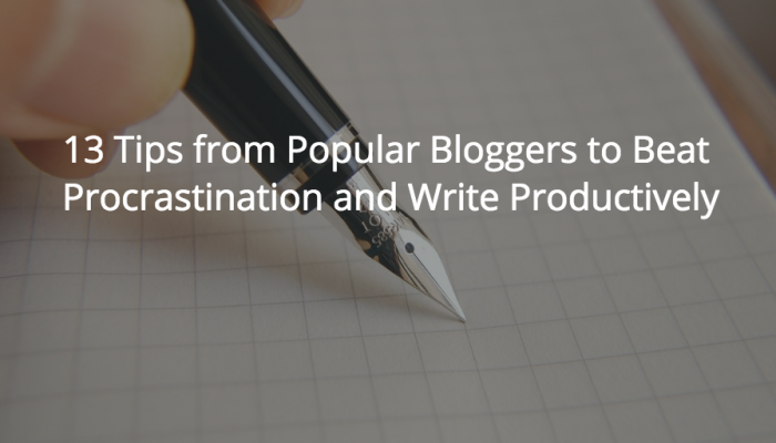 tips from popular bloggers
