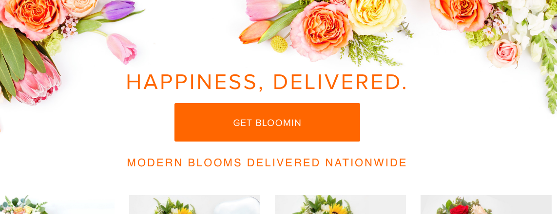 A Better Florist website