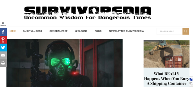 survivalist blog