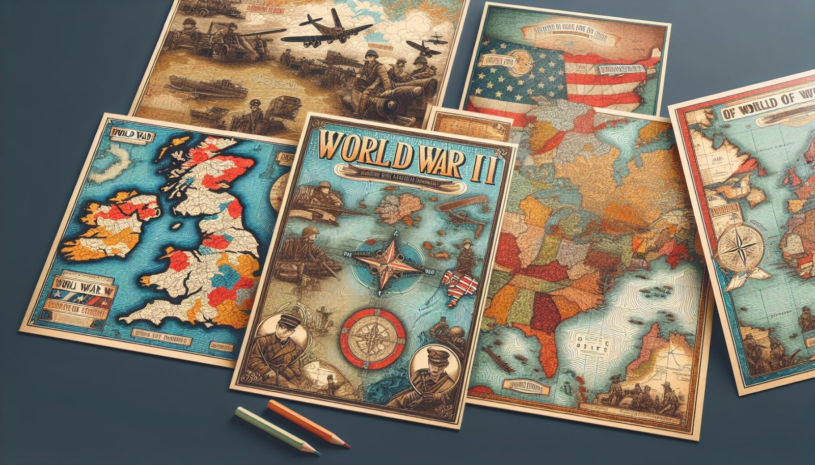 World War II maps: Unrecognized gems of graphic design